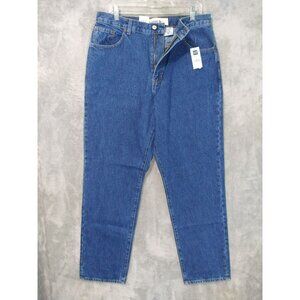 Gap Jeans Womens 16 Blue Denim Classic Stonewashed Tapered Leg 90s 80s Vintage